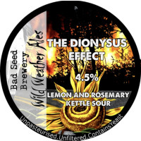 Wild Weather Ales The Dionysus Effect
