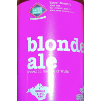 Yates' Brewery Blonde Ale