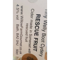 Tiny Welly Boot Cidery Rescue Fruit