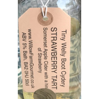 Tiny Welly Boot Cidery Strawberry Tart