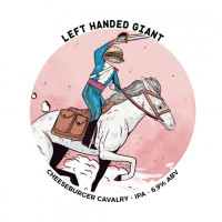 Left Handed Giant Brewing Co. Cheeseburger Cavalry