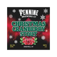 Pennine Brewing Co. Christmas Cranberry Stout