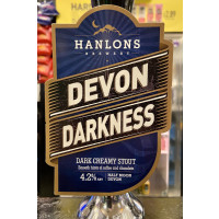 Hanlons Brewery Devon Darkness