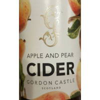 Gordon Castle Scotland Apple and Pear Cider