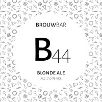 Brouwbar B44 Blonde Ale