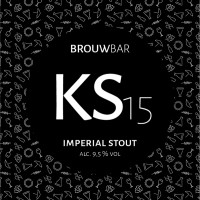 Brouwbar KS15 Imperial Stout