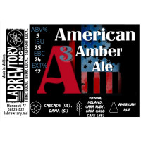 LaBREWtory Brewing Company A3 American Amber Ale