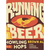 Howling Hops Running Beer - Brown Ale