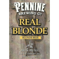 Pennine Brewing Co. Real Blonde