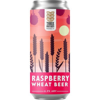Three Brothers Brewing Co. Raspberry Wheat Beer