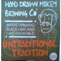 Hand Drawn Monkey Untraditional Tradition