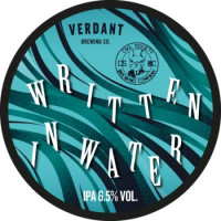 Verdant Brewing Co Written In Water
