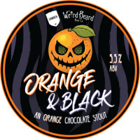 Weird Beard Brew Co. Orange and Black