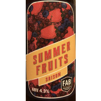 FAB Ferry Ales Brewery Summer Fruits Saison