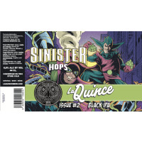 La Quince Brewery Sinister Hops Issue #2 - Black IPA