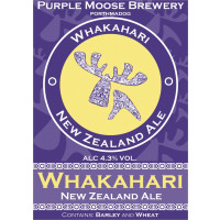 Bragdy Mŵs Piws (Purple Moose Brewery) Whakahari