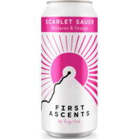 Top Out Brewery First Ascents - Scarlet Sauer