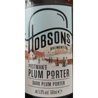 Hobsons Brewery Postman's Plum Porter