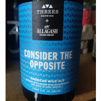 Threes Brewing Consider the Opposite