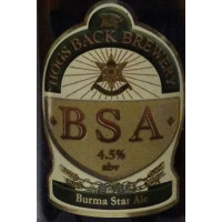 Hogs Back Brewery BSA (Burma Star Ale)