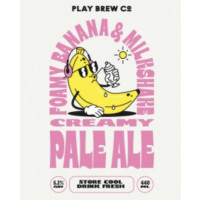 Play Brew Co Foamy Banana Milkshake