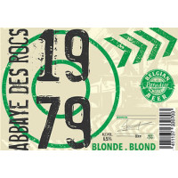 Brasserie de l'Abbaye des Rocs Blonde-Blond (2018 - ...)