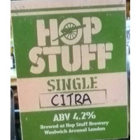 Hop Stuff Brewery Single Hop - Citra