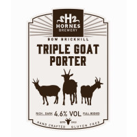 Hornes Brewery Triple Goat Porter