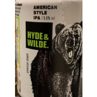Sainsbury's Hyde & Wilde - American Style IPA