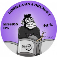 Sommar Brewing Company Gorilla on a Drumset