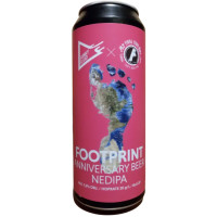 Funky Fluid Footprint Anniversary Beer