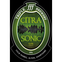 Triple fff Brewery Citra Sonic