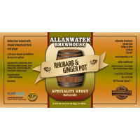 Allanwater Brewhouse Rhubarb & Ginger Pot