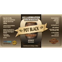 Allanwater Brewhouse Pot Black