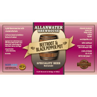 Allanwater Brewhouse Beetroot and Black Pepper