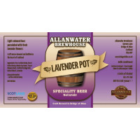 Allanwater Brewhouse Lavendar Pot