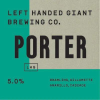 Left Handed Giant Brewing Co. Porter