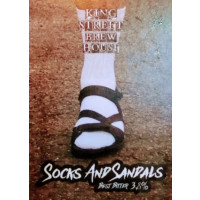 King Street Brew House Socks and Sandals