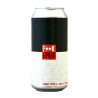 F**K Cancer Beer Project My Name's On That Can