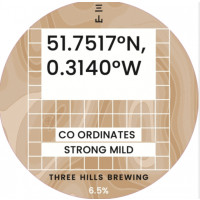 Three Hills Brewing 51.7517°N, 0.3140°W - Strong Mild