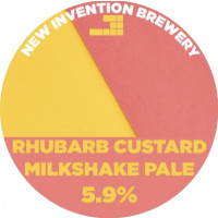 New Invention Brewery Rhubarb Custard Milkshake Pale