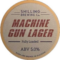 Shilling Brewing Company Machine Gun Lager
