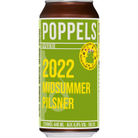 Poppels Bryggeri Midsummer Pilsner (2022)