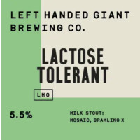 Left Handed Giant Brewing Co. Lactose Tolerant
