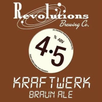 Revolutions Brewing Kraftwerk Braun Ale