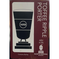 North Riding Brewery Toffee Ripple Porter