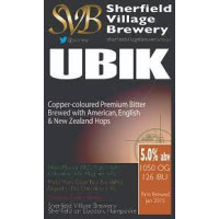 Sherfield Village Brewery Ubik