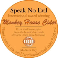 Monkey House Cider Speak No Evil