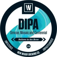 New Wharf Brewing Co. DIPA - Simcoe, Mosaic and Centennial