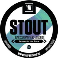 New Wharf Brewing Co. Stout - Blackcurrant & Liquorice